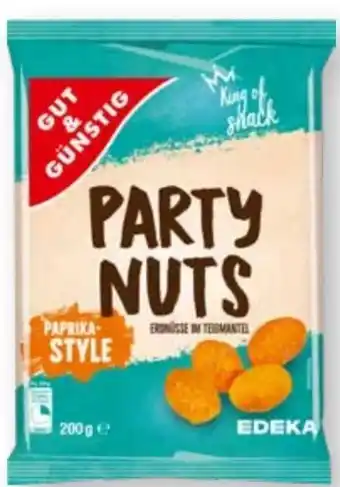 Scheck-in-Center Gut & Günstig Party Nuts Angebot