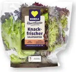 Scheck-in-Center Edeka Herzstücke Knackfrische Salatgarten Angebot