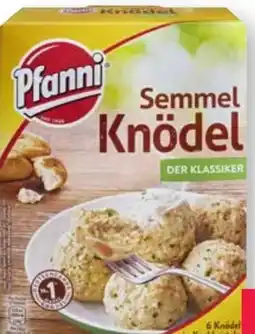 Scheck-in-Center Pfanni Semmel Knödel Angebot