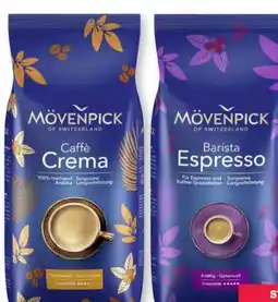 Scheck-in-Center Mövenpick Caffè Crema Angebot