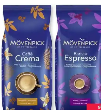 Scheck-in-Center Mövenpick Caffè Crema Angebot