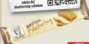 Edeka Tante Fanny Butter-Blätterteig Angebot