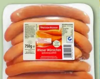 REWE Center Meisterklasse Wiener Würstchen Angebot