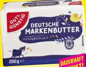 Edeka Gut & Günstig Deutsche Markenbutter Angebot