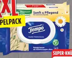 Edeka Tempo Sanft & Pflegend Feuchte Toilettentücher Angebot