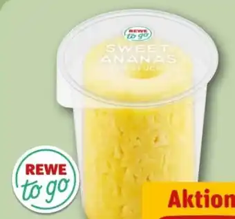 REWE Center Rewe to go Ananas ganz Angebot