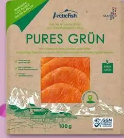 REWE Center Arctic Fish Pures Grün Räucherlachs Angebot