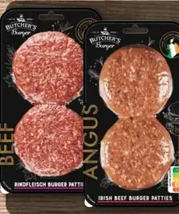 REWE Center Butcher’s Burger Angus Irish Beef Patties Angebot