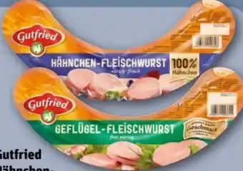 REWE Center Gutfried Hähnchen-Fleischwurst Angebot