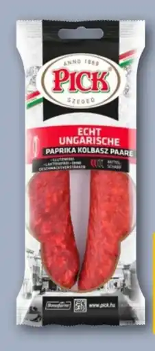 REWE Center Pick Echt ungarische Paprika Kolbasz Paare Angebot