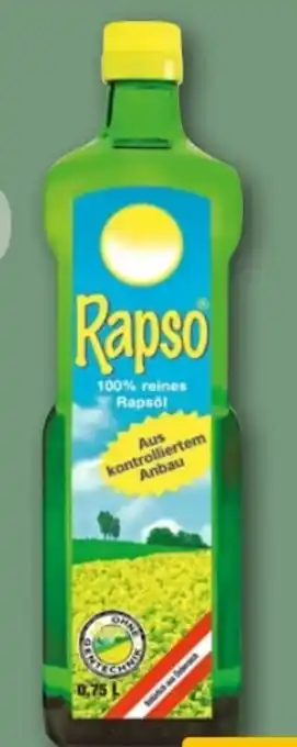 REWE Center Rapso 100% Reines Rapsöl Angebot