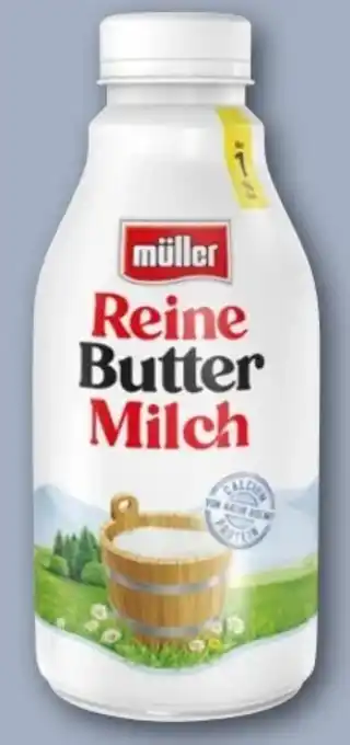 REWE Center Müller Reine Buttermilch Angebot