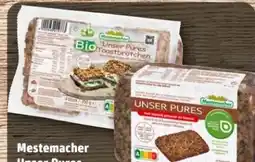 REWE Center Mestemacher Unser Pures Bio Toastbrötchen Angebot