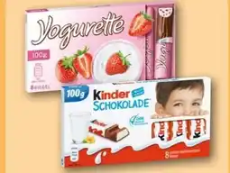 REWE Center Ferrero Kinder Schokolade Angebot