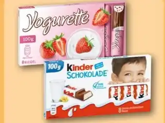 REWE Center Ferrero Kinder Schokolade Angebot