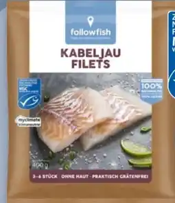 REWE Center Followfish Kabeljaufilets Angebot