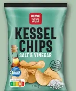 REWE Center Rewe Beste Wahl Kesselchips Salt & Vinegar Angebot