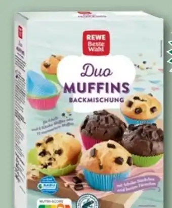 REWE Center Rewe Beste Wahl Duo Muffins Backmischung Angebot