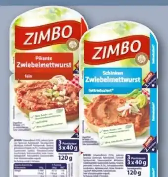 REWE Center Zimbo Zwiebelmett Angebot