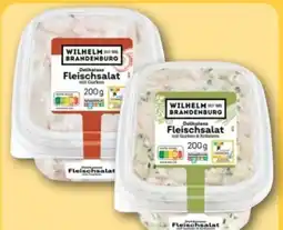 REWE Center Metzgerei Wilhelm Brandenburg Fleischsalat Angebot