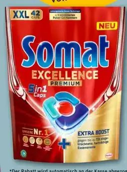 REWE Center Somat Excellence Premium Geschirrreiniger Angebot