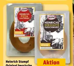 REWE Center Heinrich Stumpf Metzgerei Fleischwurst Angebot