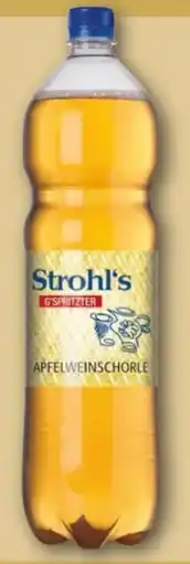 REWE Center Strohl's G`Spritzter Apfelweinschorle Angebot