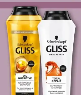 REWE Center Schwarzkopf Gliss Kur Total Repair Shampoo Angebot