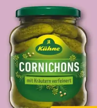 REWE Kühne Cornichons Angebot