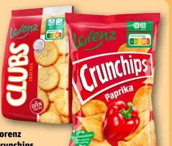 REWE Lorenz Crunchips Paprika Angebot