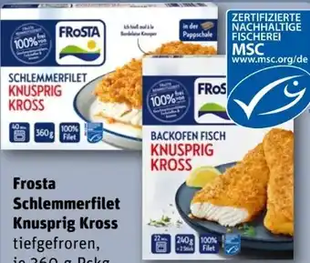 REWE Frosta Schlemmerfilet Knusprig Kross Angebot