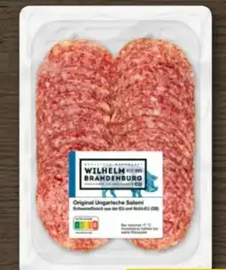 REWE Metzgerei Wilhelm Brandenburg Original Ungarische Salami Angebot