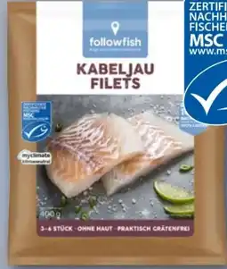 REWE Followfish Kabeljaufilets Angebot