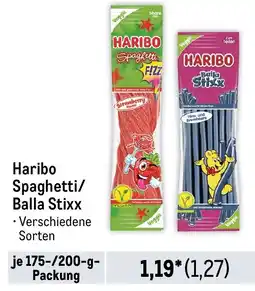 METRO Haribo Spaghetti/ Balla Stixx Angebot