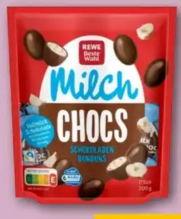 REWE Rewe Beste Wahl Milch Chocs Angebot