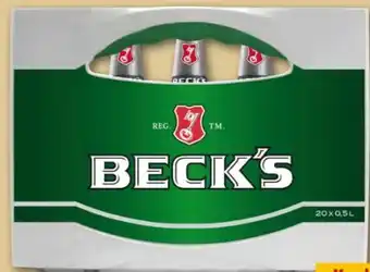 REWE Beck's Pils Angebot