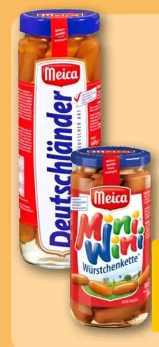 REWE Meica Deutschländer Würstchen Angebot