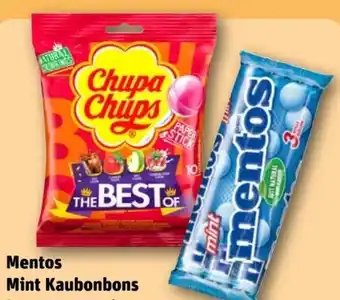 REWE Mentos Mint Kaubonbons Angebot