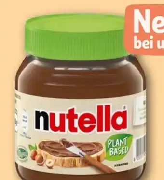 REWE Ferrero Nutella Plant-Based Vegan Angebot