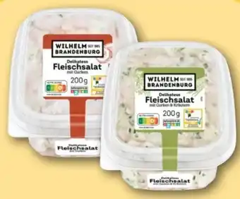 REWE Metzgerei Wilhelm Brandenburg Fleischsalat Angebot