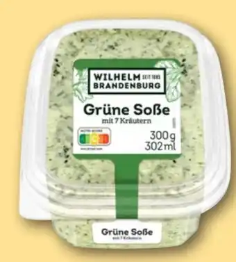 REWE Metzgerei Wilhelm Brandenburg Grüne Soße Angebot