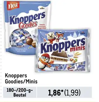 METRO Knoppers Goodies/Minis Angebot