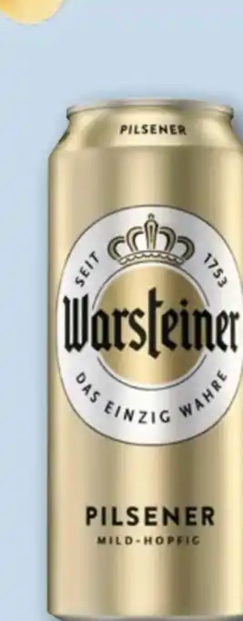 REWE Warsteiner Pilsener Angebot