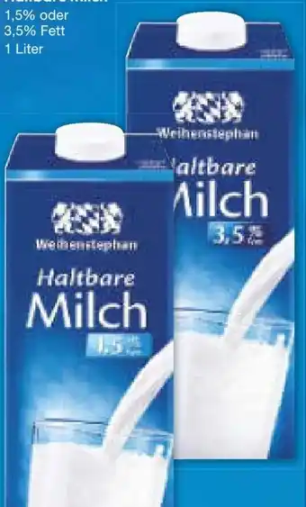 Netto Marken-Discount Weihenstephan Haltbare Milch Angebot