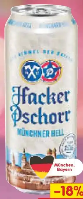 Netto Marken-Discount Hacker-Pschorr Münchner Hell Angebot