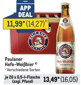 METRO Paulaner Hefe-Weißbier Angebot