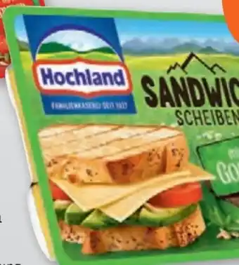 tegut Hochland Sandwich Scheiben Gouda Angebot