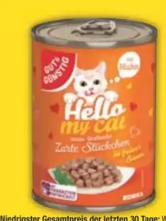 E-Center Gut & Günstig Hello my Cat Angebot