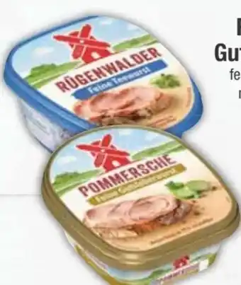 E-Center Rügenwalder Mühle Pommersche Gutsleberwurst Angebot