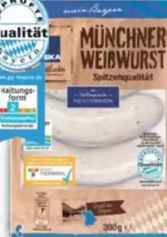 E-Center Edeka Heimatliebe Münchner Weißwurst Angebot